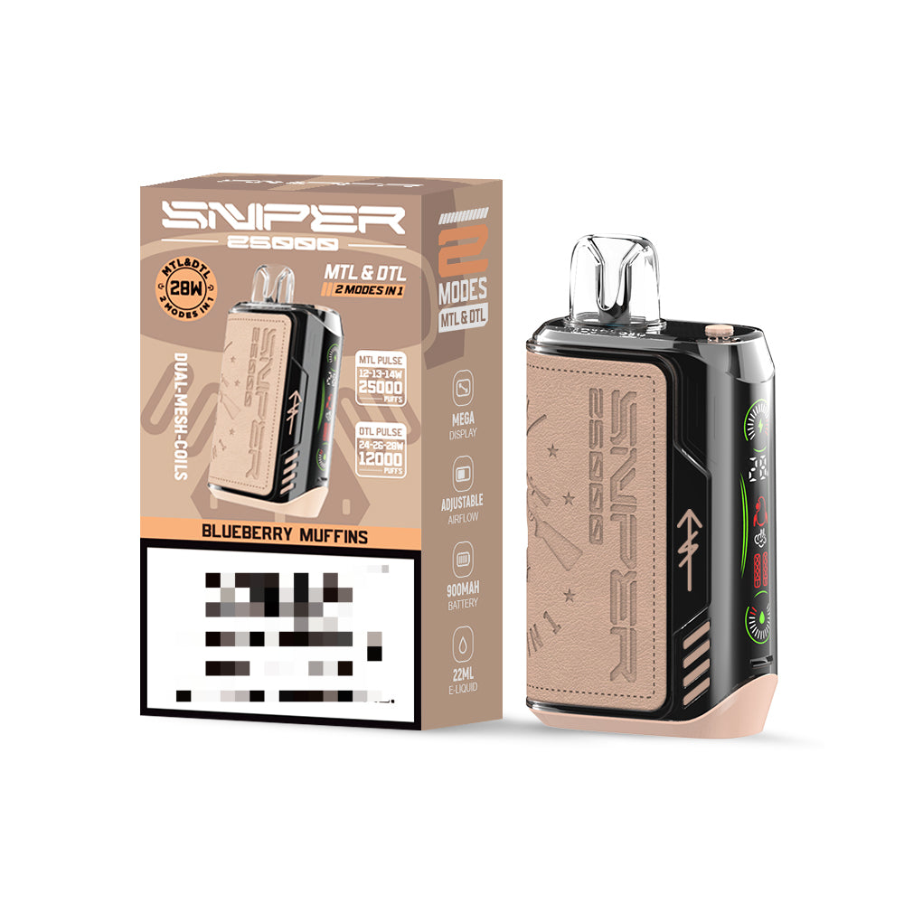 VAPMOD SNIPER 25000 Puffs vapmod uwake 30000 Disposable Vape 3_BLUEBERRY-MUFFINS