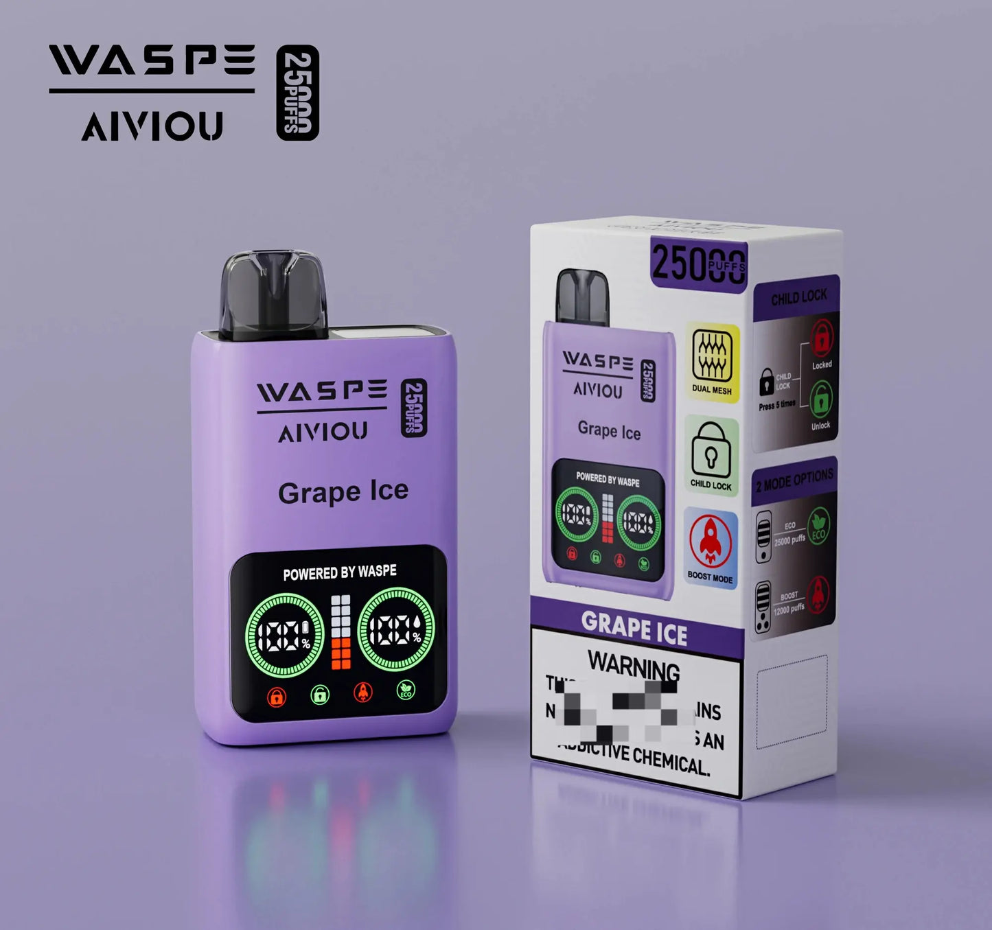 WASPE Vape 25000 PUFFS 25k Disposable Vapes Dual Mesh Box 5_WASPE-25000-PUFFS-Du