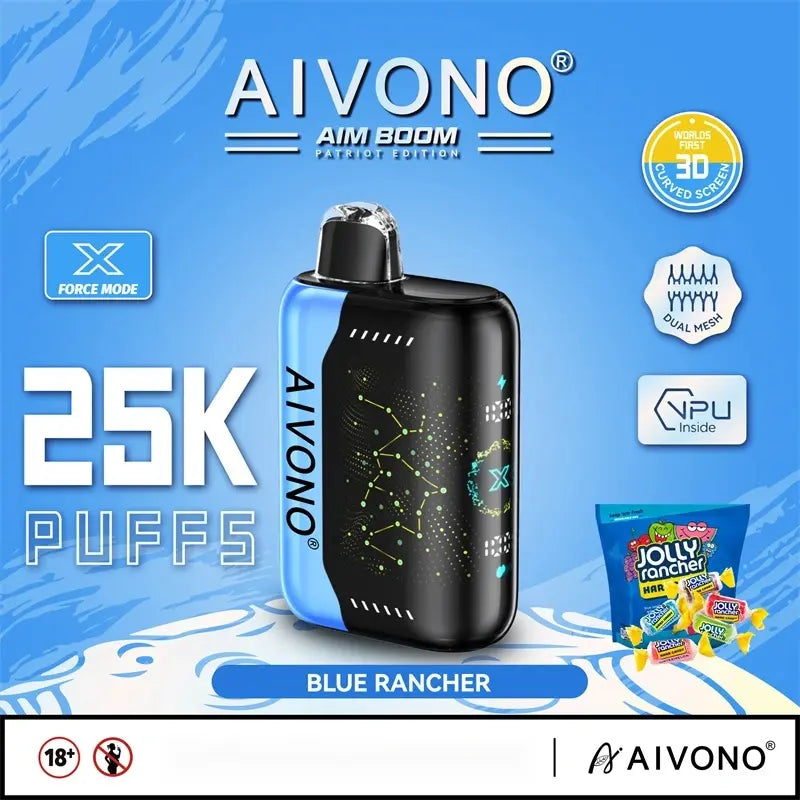 AIVONO vape AIM BOOM review 25000 Puffs 25k tank vape Disposable Vape 9_AIVONO-AIM-BOOM-2500