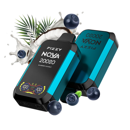 Fizzy Nova 20000 Puffs Disposable Vape 12 flavors  BLUEBERRY-COCONUT_png