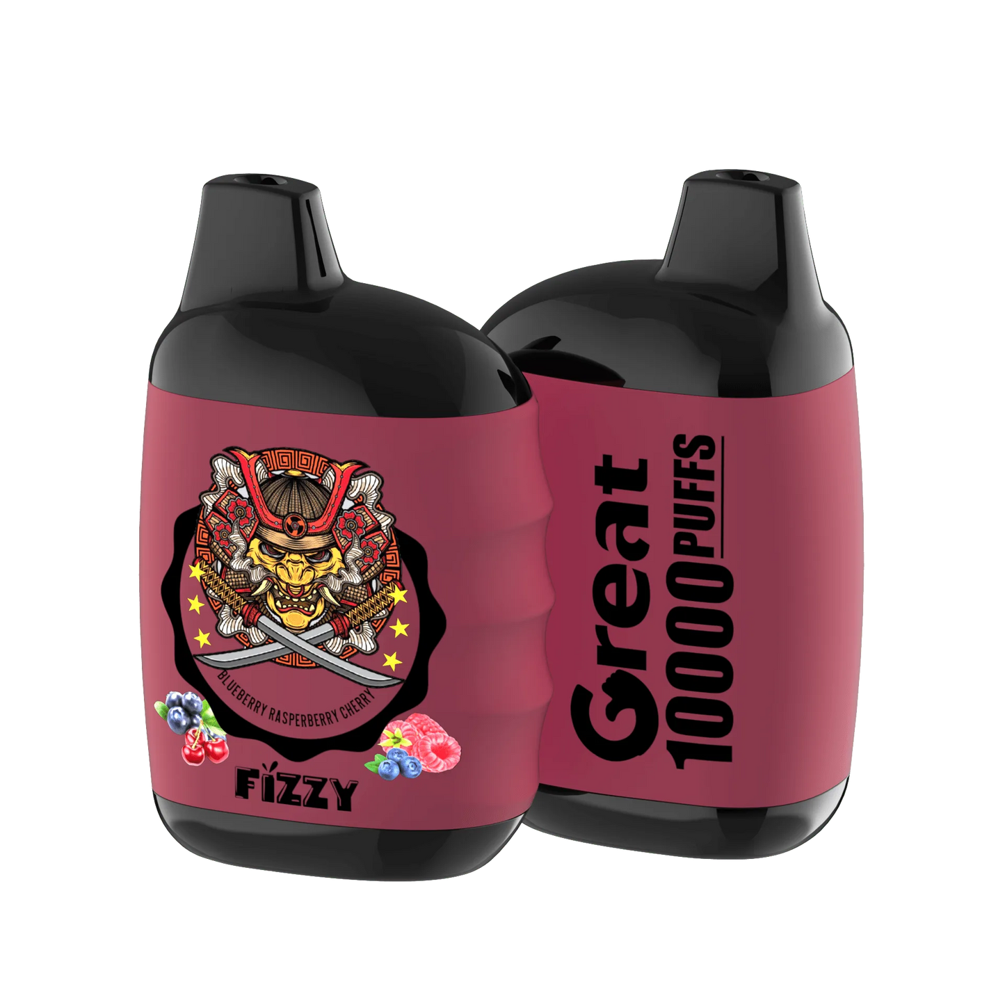 Fizzy GREAT 10000 Puffs Einweg-Vape 10 flavors   BLUEBERRY-RASPBERRY-CHERRYpng