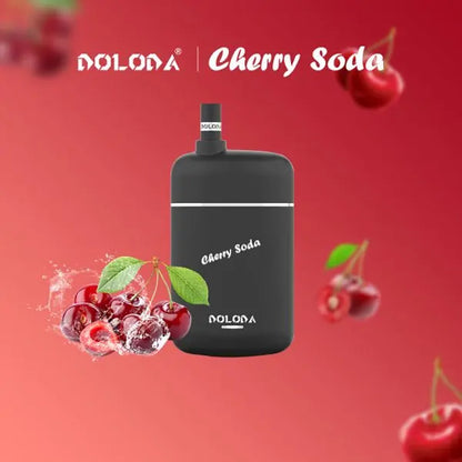 DOLODA Pebble 6500 Puffs doloda vape 6.5k Disposable Vape 10 flavors  DOLADA-PEBBLE6500-Cherry-Soda-600x600-1