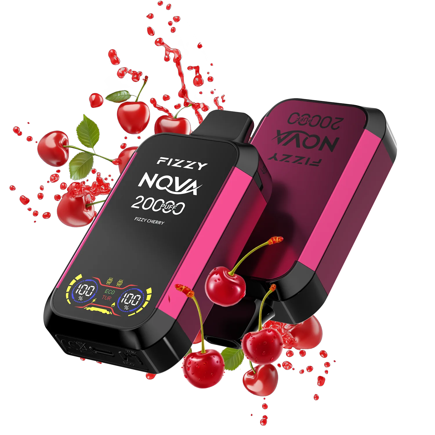 Fizzy Nova 20000 Puffs Disposable Vape 12 flavors  FIZZY-CHERRY_png