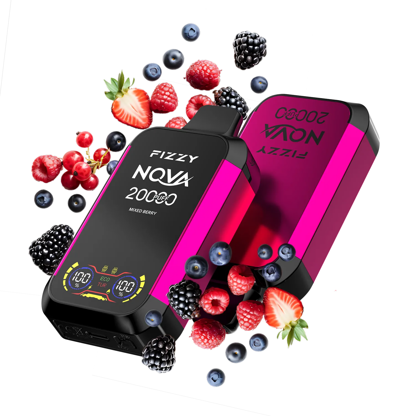 Fizzy Nova 20000 Puffs Disposable Vape 12 flavors   MIXED-BERRY_png