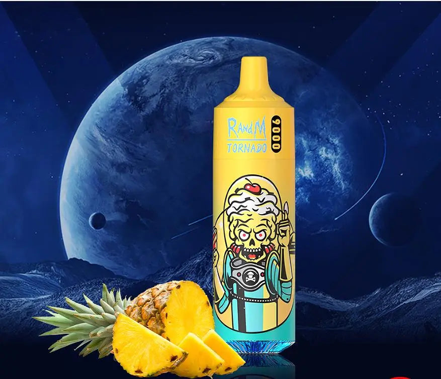 RandM Tornado 9000-Pineapple RandM Vape