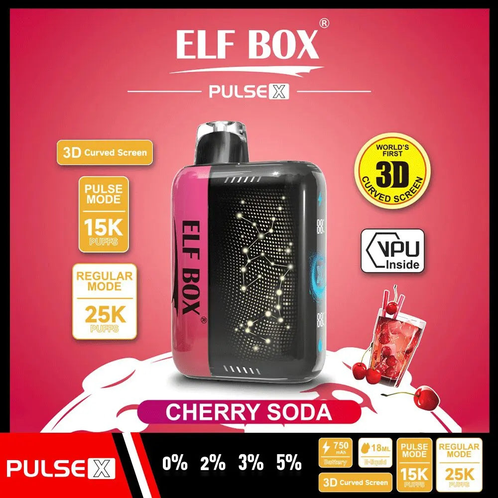 ELF BOX PULSE X 25000 Puffs 25K  Disposable Vape  elf-box-pulse-x-25001