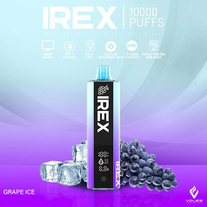 IREX vape 2025 exam vape2024 10000 PUFFS 10k Disposable Vape 12 flavors to choose from