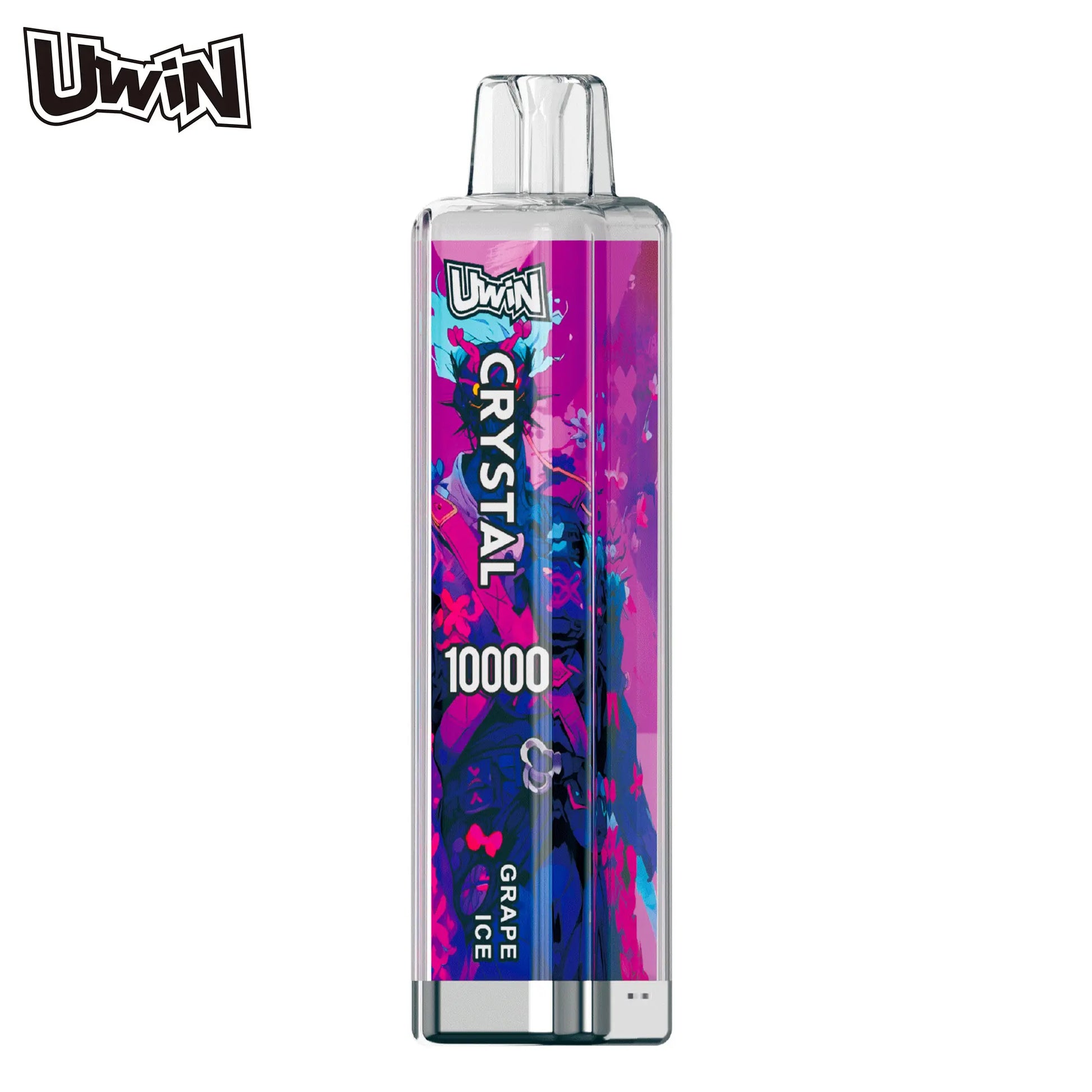 Uwin Crystal 10000 Puffs 10K Uwin vape Disposable Vape  grape-ice_c118ec63-9109-43e6-abab-d6000d35d627