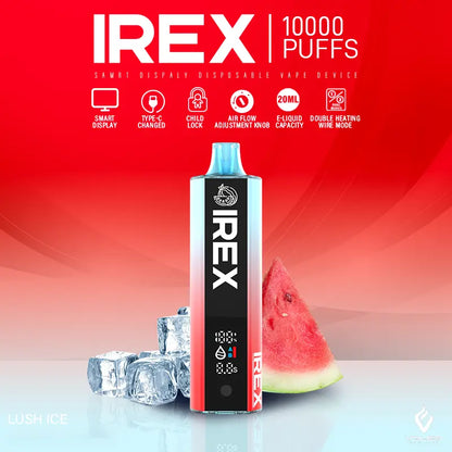 IREX vape 2025 exam vape2024 10000 PUFFS 10k Disposable Vape 12 flavors to choose from